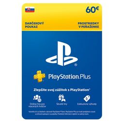 PlayStation Plus Essential Gift Card 60 € (12M členstvo)