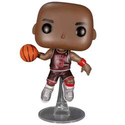 POP! NBA: Bulls Michael Jordan with Jordans (Black Pinstripe Jersey) Special Edition - OPENBOX (Rozbalený tovar s plnou