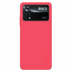 Puzdro Nillkin Super Frosted pre Xiaomi Poco X4 Pro 5G, červené