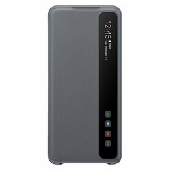 Samsung Clear View Cover S20 Plus, gray - OPENBOX (Rozbalený tovar s plnou zárukou)