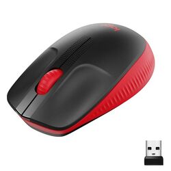 Bezdrôtová myš Logitech M190 Full-size bezdrôtová myš, červená | pgs.sk