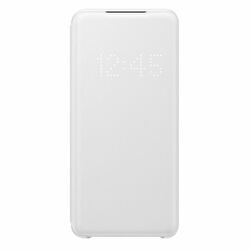 Puzdro LED View Cover pre Samsung Galaxy S20, white - OPENBOX (Rozbalený tovar s plnou zárukou)