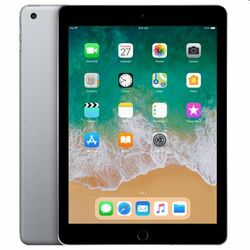 Apple iPad 9.7" (2018) Wi-Fi + Cellular, 32GB, kozmická sivá, Trieda B - použité, záruka 12 mesiacov