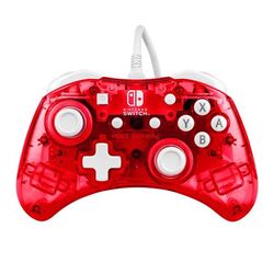 Káblový ovládač PDP Rock Candy Mini pre Nintendo Switch, Stormin Cherry