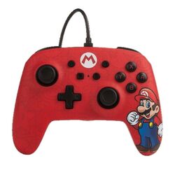 Káblový ovládač PowerA Enhanced pre Nintendo Switch, Mario foto