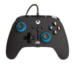 Káblový ovládač PowerA Enhanced pre Xbox Series, Hint of Colour Blue foto