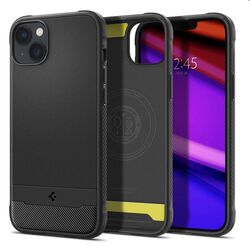 Zadný kryt Spigen Rugged Armor Mag pre Apple iPhone 14, čierna