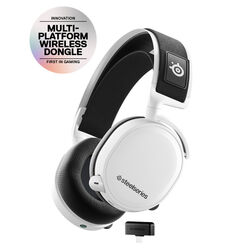 Herné slúchadlá Steelseries Arctis 7+, biele - OPENBOX (Rozbalený tovar s plnou zárukou) na pgs.sk