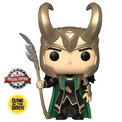 POP! Loki with Scepter, Avengers (Marvel) Special Edition (Svieti v tme) | pgs.sk