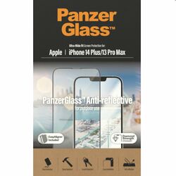 Ochranné sklo PanzerGlass UWF Anti-Reflective AB pre Apple iPhone 14 Plus, 13 Pro Max, čierna