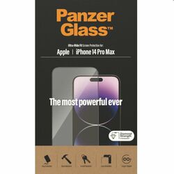 Ochranné sklo PanzerGlass UWF AB pre Apple iPhone 14 Pro Max, čierna foto