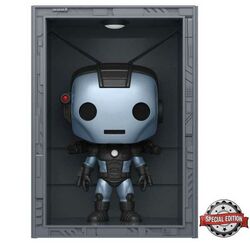 POP! Deluxe: Iron Man Hall of Armor Iron Man Model 11 (Marvel) Previews Edition (Metallic) | pgs.sk