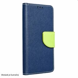 Knižkové puzdro FANCY Book pre Samsung Galaxy S22, modrá/zelená foto