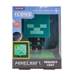 Lampa Drowned Zombie Icon Light BDP (Minecraft)