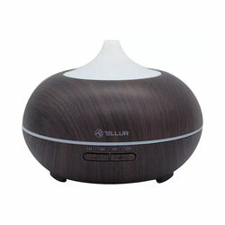 Tellur WiFi Smart aroma difuzér, 300 ml, LED, tmavo hnedý