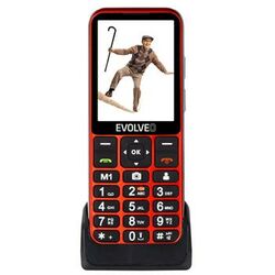 Evolveo EasyPhone LT, červená foto