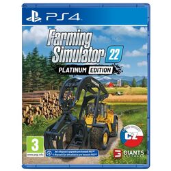 Farming Simulator 22 (Platinum Edition) CZ [PS4] - BAZÁR (použitý tovar)