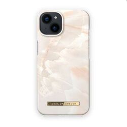 Zadný kryt iDeal Fashion pre Apple iPhone 14, mramorová ružová