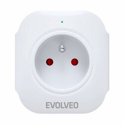 EVOLVEO Porta F16, inteligentná Wi-Fi zásuvka s meraním spotreby | pgs.sk