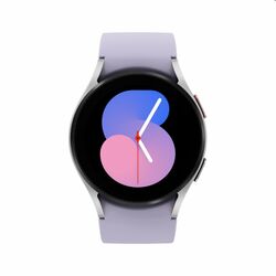Samsung Galaxy Watch5, 40mm, strieborná, Trieda A - použité, záruka 12 mesiacov