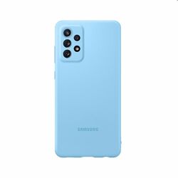 Samsung Silicone Cover A72, blue - OPENBOX (Rozbalený tovar s plnou zárukou)