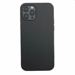 Devia kryt Nature Series Silicone Case pre Apple iPhone 12/12 Pro, čierne foto