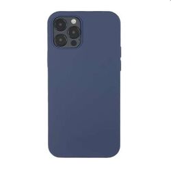 Devia kryt Nature Series Silicone Case pre Apple iPhone 12/12 Pro, modré