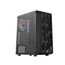 Aerocool MLG Hive, skrinka ATX, RGB LED ventilátor, čierna, bez zdroja - OPENBOX (Rozbalený tovar s plnou zárukou) na pgs.sk