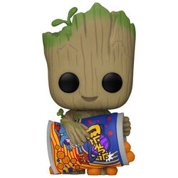 POP! Groot With Cheese Puffs I Am Groot (Marvel) foto