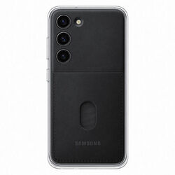 Zadný kryt Frame Cover pre Samsung Galaxy S23, čierna