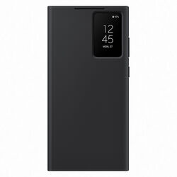 Knižkové puzdro Smart View Wallet pre Samsung Galaxy S23 Ultra, čierna na pgs.sk