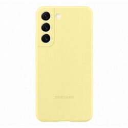 Samsung Silicone Cover S22, yellow - OPENBOX (Rozbalený tovar s plnou zárukou)