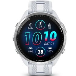 Garmin Forerunner 965, Whitestone/Powder Gray
