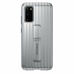Samsung Protective Standing Cover S20, silver - OPENBOX (Rozbalený tovar s plnou zárukou)