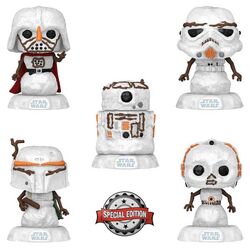 POP! 5 pack Holiday Snowman (Star Wars) Special Edition - OPENBOX (Rozbalený tovar s plnou zárukou)