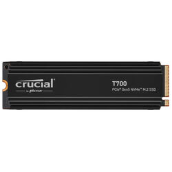 Crucial SSD disk T700 1 TB M.2 NVMe Gen5 Heatsink 11700/9500 MBps | pgs.sk
