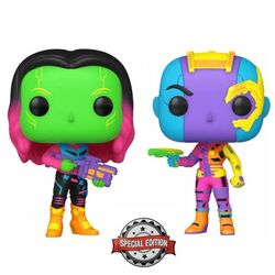 POP! 2 Pack Gamora & Nebula (Marvel) Special Edition (Blacklight) - OPENBOX (Rozbalený tovar s plnou zárukou)