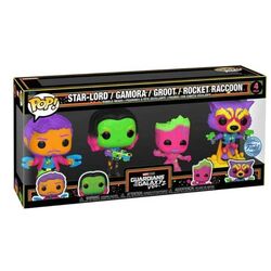 POP! 4 Pack Guardians of the Galaxy Vol.2 (Marvel) Special Edition (Blacklight) - OPENBOX (Rozbalený tovar s plnou záruk