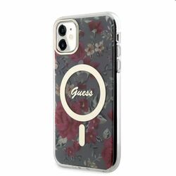 Zadný kryt Guess Marble IML MagSafe for Apple iPhone 11, kaki