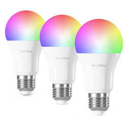 TechToy Smart Bulb RGB 9W E27 ZigBee 3pcs set