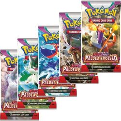 Kartová hra Pokémon TCG: Scarlet & Violet Paldea Evolved Booster (Pokémon) foto