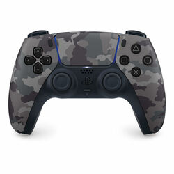 Sony DualSense Wireless Controller, grey camo - BAZÁR (použitý tovar , zmluvná záruka 12 mesiacov) - foto | pgs.sk