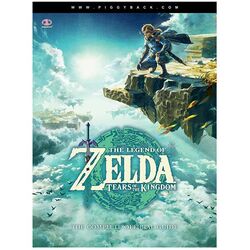 Sprievodca hrou The Legend of Zelda: Tears of the Kingdom, paperback, ENG | pgs.sk