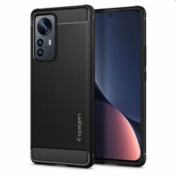 Spigen Rugged Armor for Xiaomi 12 Pro, black - OPENBOX (Rozbalený tovar s plnou zárukou)