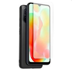 Zadný kryt a ochranné sklo Made for Xiaomi TPU pre Xiaomi Redmi 12C, čierna