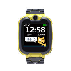 Canyon KW-31, Tony, smart hodinky pre deti, žlto-čierna foto