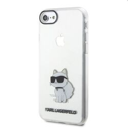 Zadný kryt Karl Lagerfeld IML Choupette NFT pre Apple iPhone 7/8/SE20/SE22, transparentná