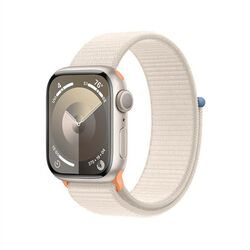 Apple Watch Series 9 GPS 41mm hviezdna biela , hliníkové puzdro so športovým remienkom hviezdna biela | pgs.sk