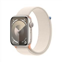 Apple Watch Series 9 GPS 45mm hviezdna biela , hliníkové puzdro so športovým remienkom hviezdna biela | pgs.sk