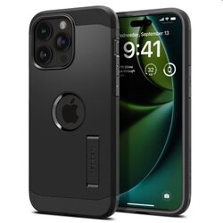 Zadný kryt Spigen Tough Armor MagSafe pre Apple iPhone 15 Pro, čierna